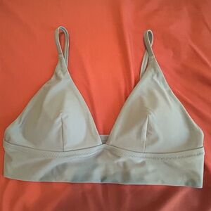 Aerie Blue Triangle Bralette